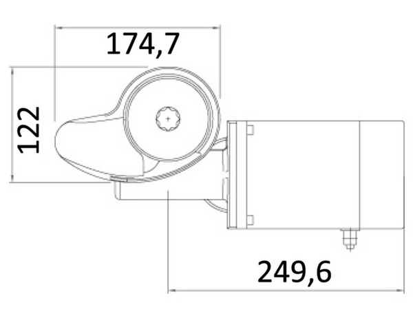 Italwinch Smart 500W 12V Vertical Windlass - Stainless Steel - No Drum - 6 or 8mm Chain - Special Offer - Limited Stock