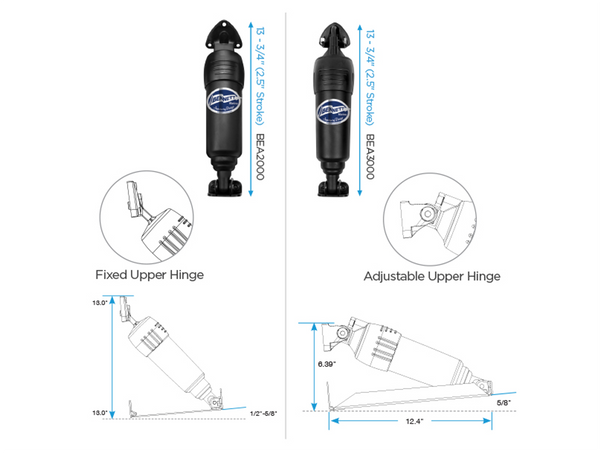 Bennett BOLT Electric Trim Tab System with Rocker Control Switch - 8 Sizes