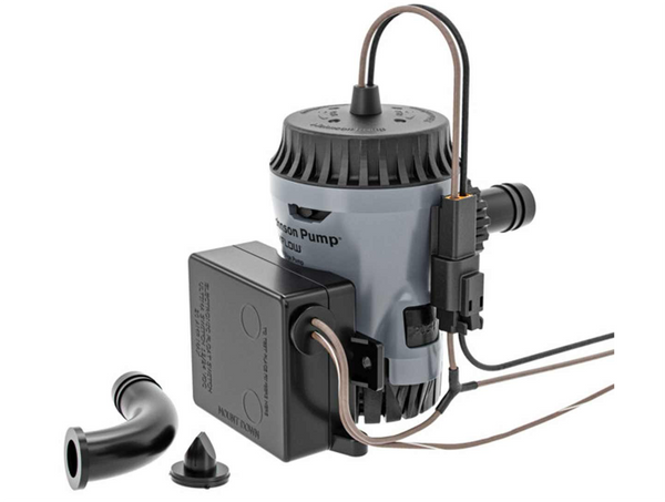 Johnson Aqua Void Automatic Bilge Pump (12V / 500 GPH / 19mm Hose) - NEW