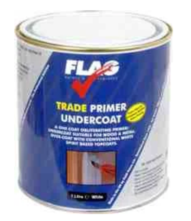 Flag Primer Undercoat White - 1 & 2.5L
