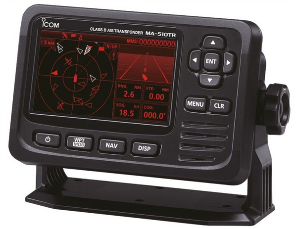 Icom MA-510TR Class B AIS Transponder & GPS Antenna