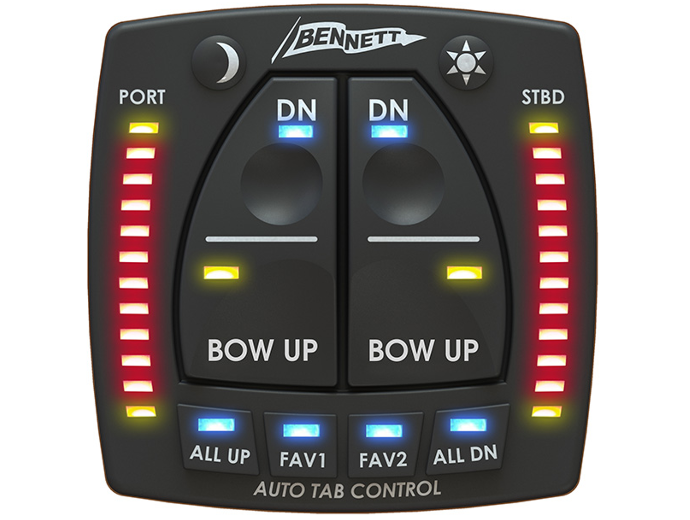 Motor Tab Control Bennett BOLT Electric Trim Tab System with ATP Auto Trim Pro Control S ...