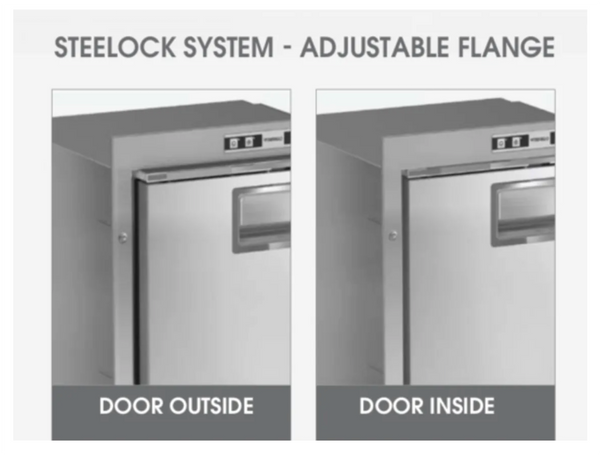 Vitrifrigo VFIMCLOCX2REFIL BOTTLE FED ICEMAKER FULL HEIGHT WITH 7 LITRE REMOVABLE INTERNAL TANK, OCX2 CATCH AND FRAME 230v 50HTZ