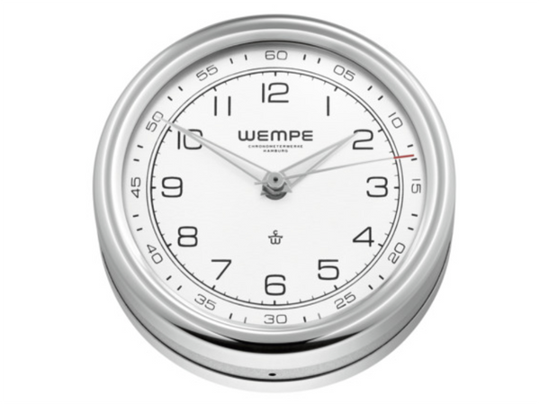 Wempe  Pilot III Series Clock 100mm - Black or White Face