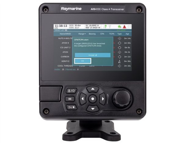 Raymarine AIS4000 Class A AIS Transceiver