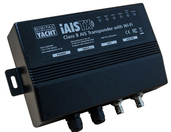 Digital Yacht iAISTXPL+ Class B Wireless and NMEA 2000 Transponder