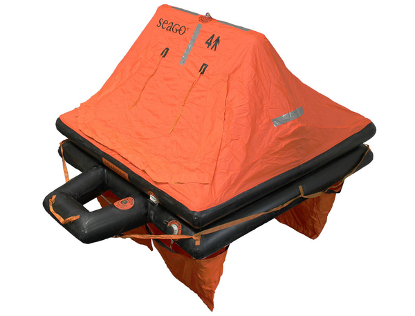 Seago Sea Master Plus ISO 9650-1 Liferaft - Valise or Container - 6 Sizes - 18 Year Warranty