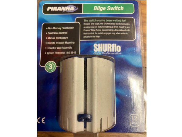 Shurflo Piranha Bilge Switch 12V