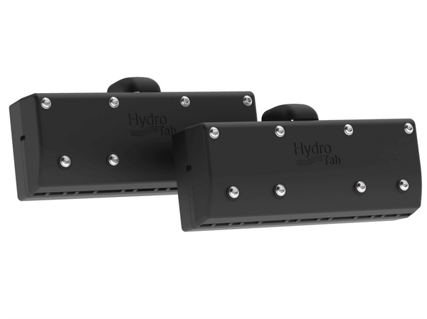 Hydrotab SR Series Interceptors Sets - 12/24V - The NEW Revolutionary Boat Trim System - With Mob Automatic Control - 4 Sizes