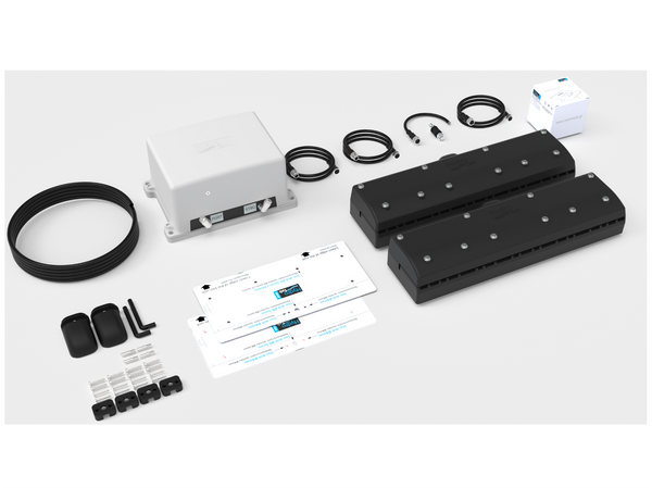 Hydrotab SR Series Interceptors Sets With Hub - 12/24V - The NEW Revolutionary Boat Trim System -  4 Sizes