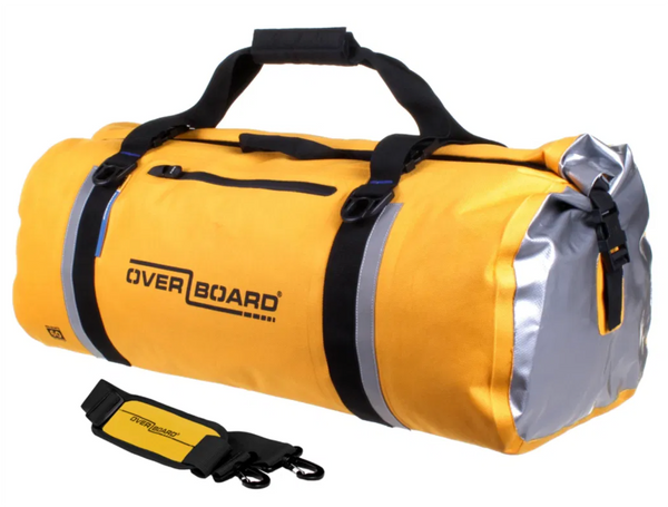 OverBoard Classic Waterproof Duffel- Yellow - 60 Litres