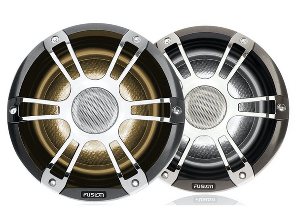 Fusion 6.5" LED Speakers 230W Sports Chrome with Free LED Controller