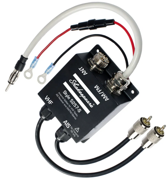 Shakespeare Antenna Splitter for VHF/ AIS Receiver/ AM-FM Stereo