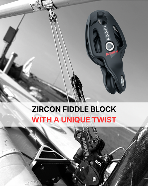 Harken 29/18 mm Zircon Twisted Fiddle - Available Mid April