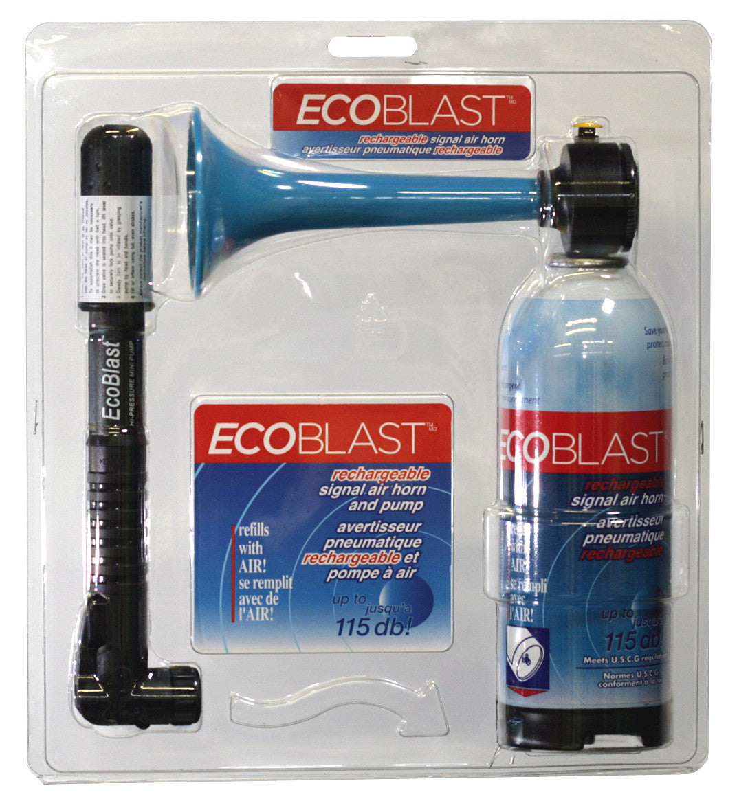 Ecoblast Air Horn & Pump - In. Stock - The Wetworks