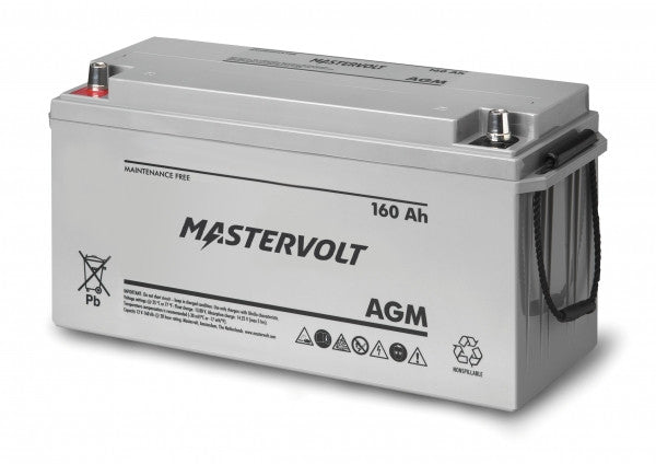 Mastervolt AGM Battery 12V 160 AMP