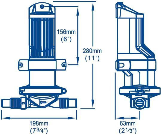 Whale Gulper 320 Bilge Pump 12 & 24v