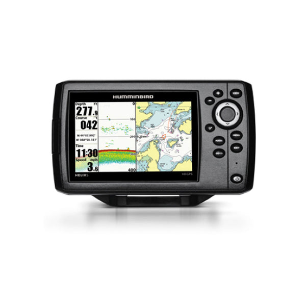 Humminbird HELIX 5X Xtreme Depth GPS Fishfinder/Plotter 5" With Navionics Gold Small