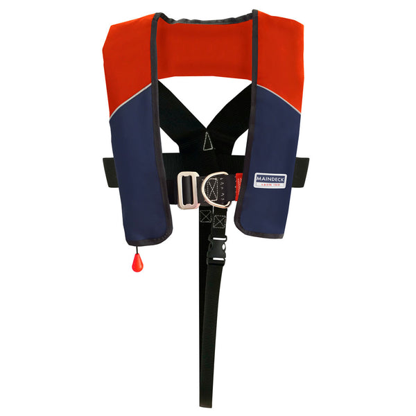 Maindeck ISO 180N Lifejacket with Harness UML Auto Red /Navy