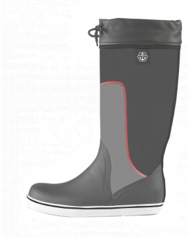 Maindeck Tall Grey Rubber Boot - All Sizes