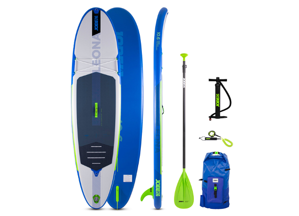 Jobe Leona 10.6 Inflatable Package Paddle Board Package - In Stock - Special Offer Whist Stocks Last