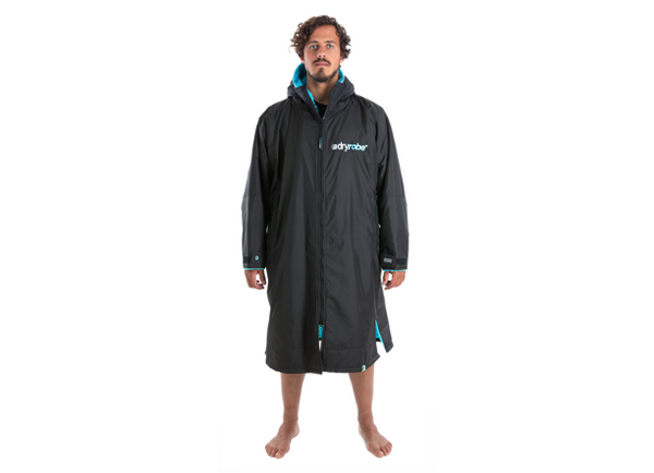 Dryrobe Advance Long Sleeve - Extra Large - Black/Blue or Black/Red - In Stock