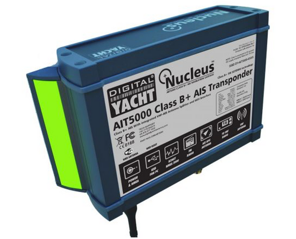 Digital Yacht AIT5000 Class B Transponder with Splitter and Wi-Fi