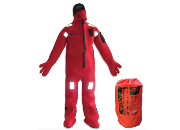 Neptune Insulated Immersion Suit -  2  Variants - 3 Sizes
