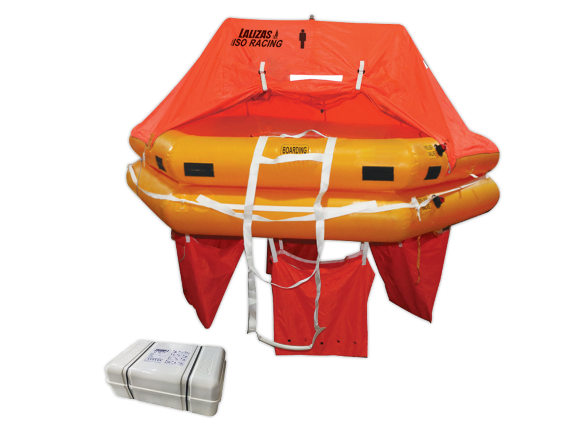Lalizas ISO 9650-1 Lightweight Racing Liferaft < 24 Hour - Valise or Cannister - 5 Sizes