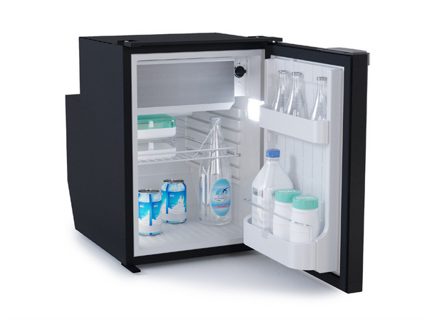 Vitrifrigo C51IBLAL CHROMELOCK 51 Litre Black Air Lock Fridge 12/24V Integral