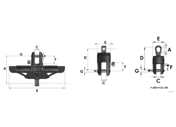 ProFurl NEX v2 Flying Sail Furlers with Spool and Ratchet- 5 Sizes