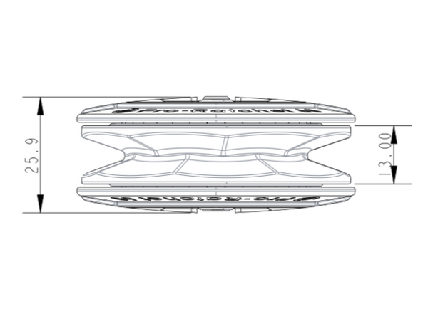 Allen A2160 60mm Single Pro-Rachet with Wave Sheave