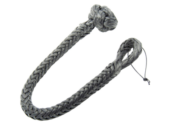 Knot on a Thick Rope Tied To an Oarlock Front View Stock Image