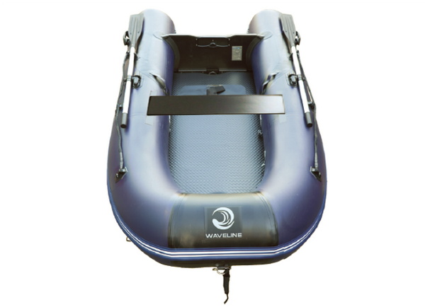 Waveline SU Air-Deck Inflatable Dinghy 2.7M - Lightweight- Navy - In Stock
