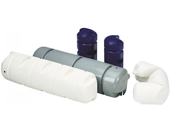 Plastimo Bumper 3/4 Dock Fender - 90 x 25cm - 2 Colours - White or Navy