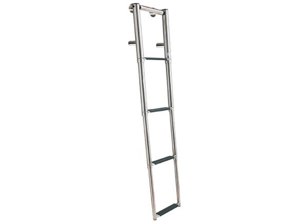 Batsystem BT72-4 Resue Ladder for Narrow Transoms - 4 Step - Telescopic