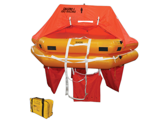 Lalizas ISO 9650-1 Lightweight Racing Liferaft < 24 Hour - Valise or Cannister - 5 Sizes