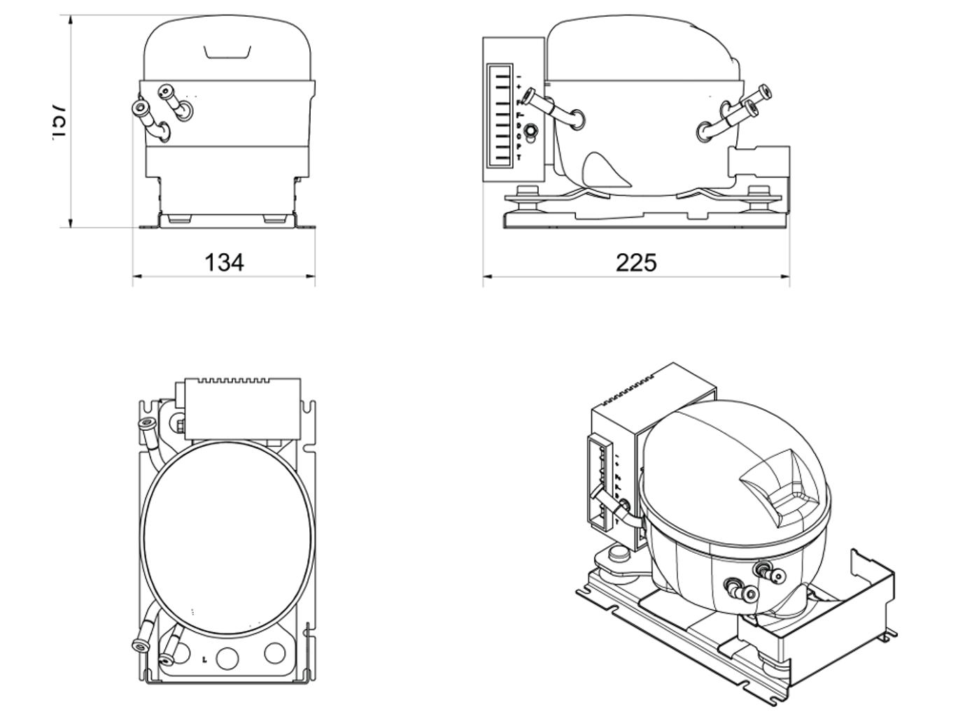 Frigoboat Milano Pump Sea Water Cooled Cooling Unit - Replacing Frigob ...