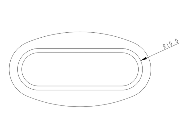 Allen A8040-56 Aluminium Deck Rope Lead
