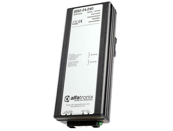 Alfatronix DD Series 12-24VDC Voltage Converter - 240W (10A)