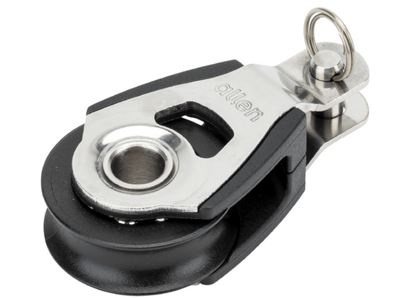 Allen A2030F 30mm Single Block with Fork Head c/w Removable Pin