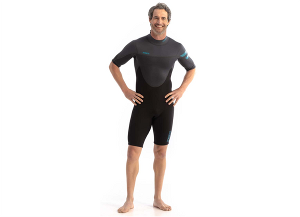 Jobe Perth 3/2mm Shorty Wetsuit Mens - Graphite Grey - 8 Sizes