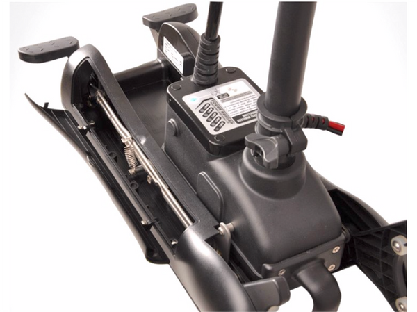 HASWING Cayman B /GPS, Bow Mount Electric Outboard Trolling Motor (New Black) with Anchor Lock on the Remote- In Stock - Sold Out New Stock due 2024