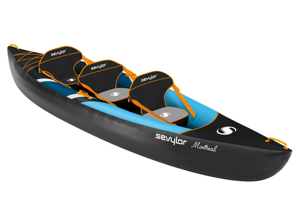 Sevylor Montreal 3 Person Inflatable Kayak - High Pressure Floor - NEW - 2023 Model