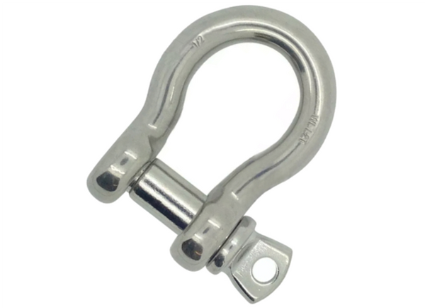 Proboat Standard Load Rated Stainless Steel Bow Shackles - 6 Sizes