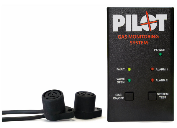 Pilot Multi Gas System with Two LPG and CO Detectors - 12/24V