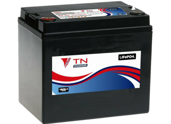 TN Power 12.8V 33Ah Lithium Leisure Battery LiFePO4 - TN-LFP12.8V33AH