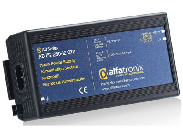 Alfatronix Brick Power Supply AD Series 115/230VAC 12v Output 72W