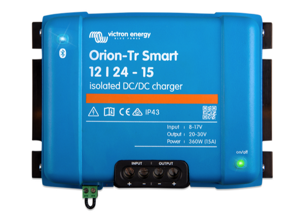 Victron Energy Orion-Tr Smart 12/24-15A (360W) Isolated DC-DC Charger - ORI122436120