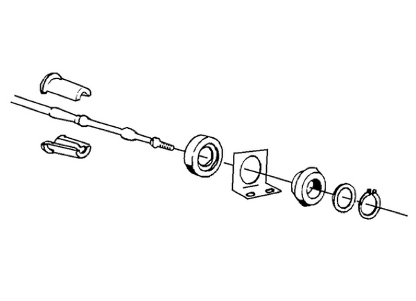 Teleflex Mounting Damper For Cable 33C